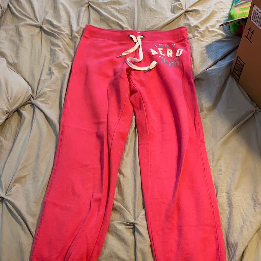 Aeropostale pink sweatpants